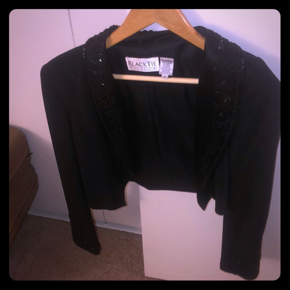Beaded bolero jacket